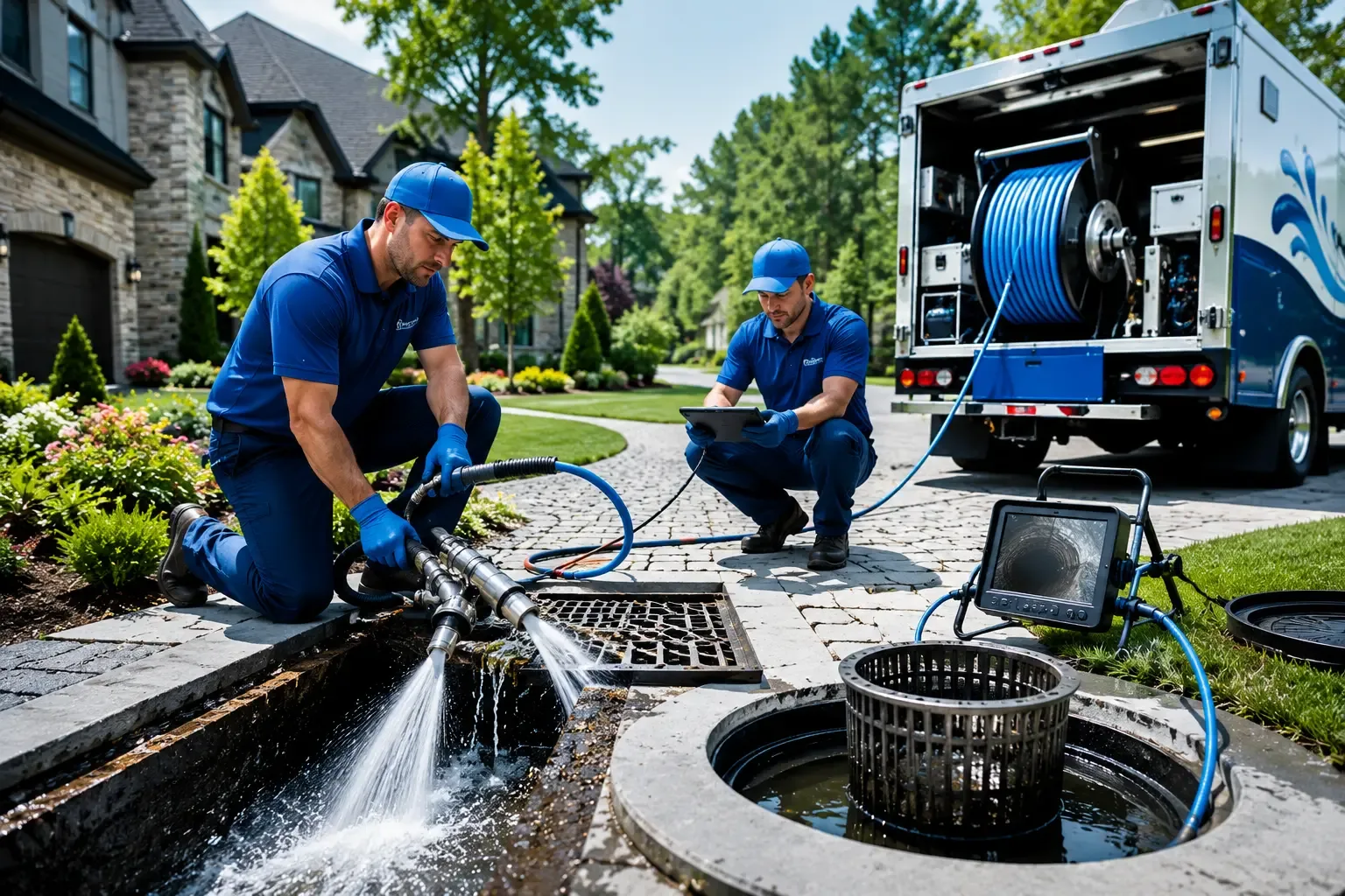 Local outdoor drain cleaning professionals in Eau Galle, WI